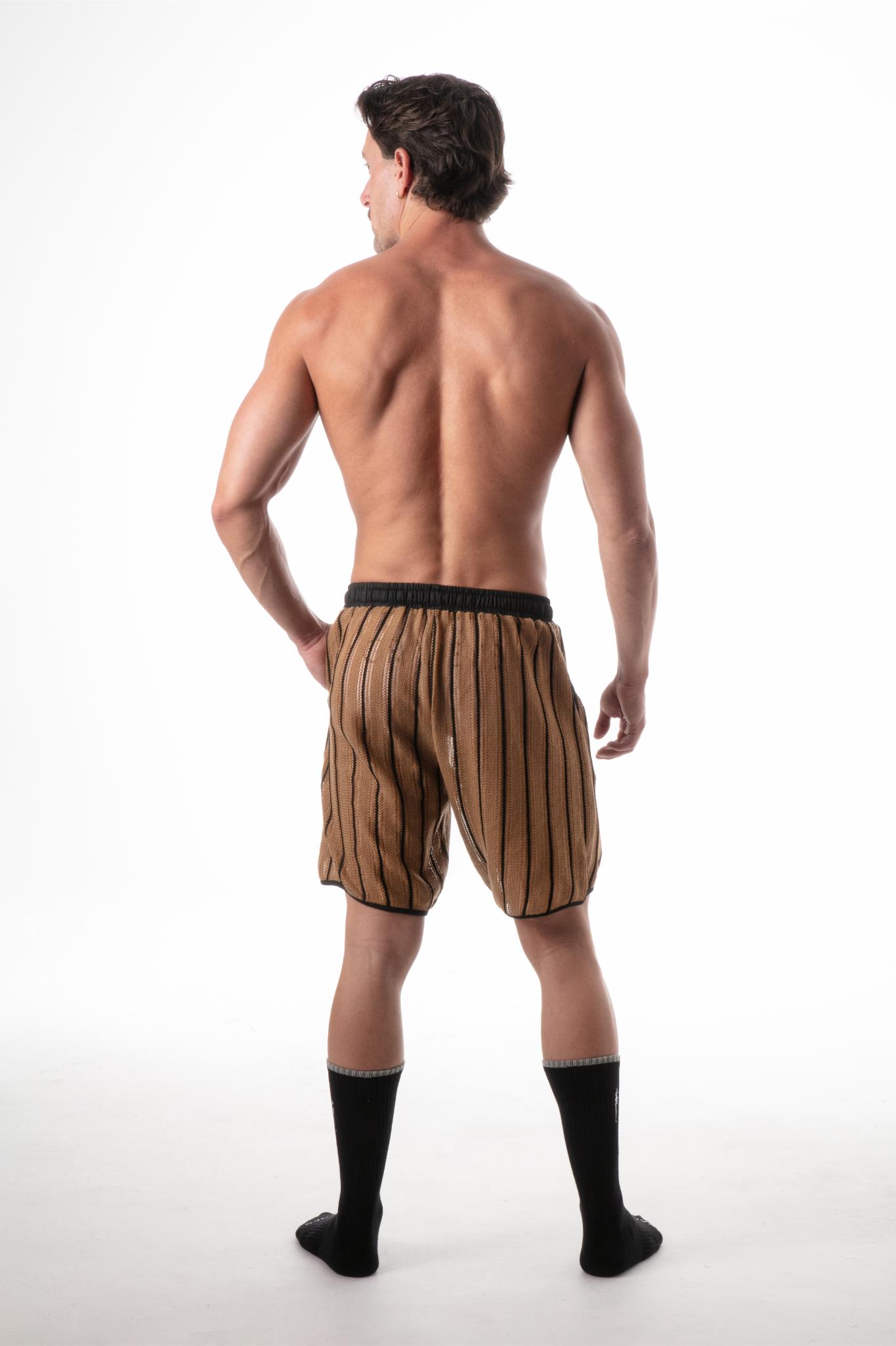 Wanderlust Knit Shorts Camel