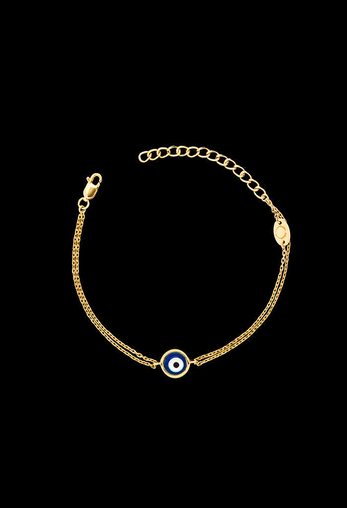 Evil Eye Bracelet - Gold