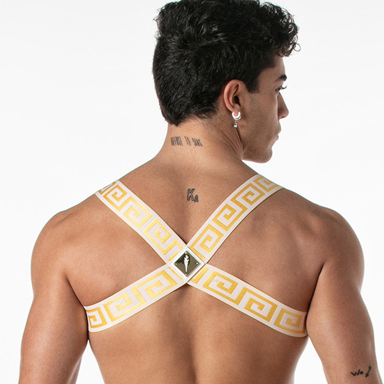 Invictus Harness White Gold