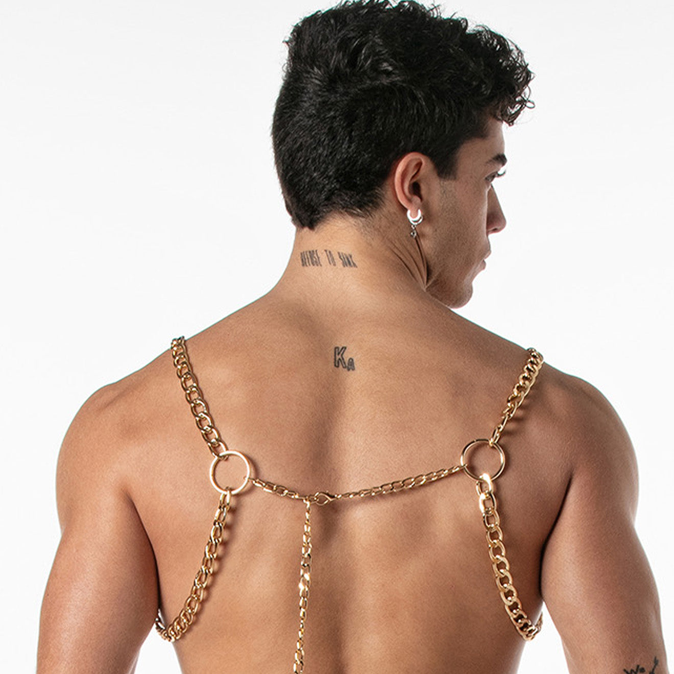 Chain Party Harness Gold