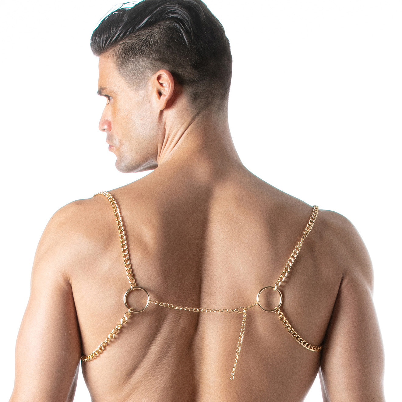 Chain Party Harness Light Gold