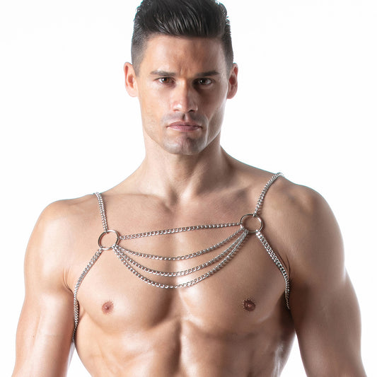 Chain Party Harness Light Silver