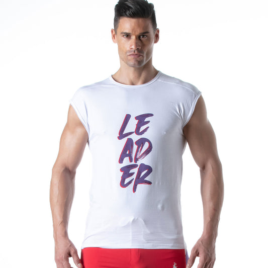 Hero LDR T Shirt White Purple