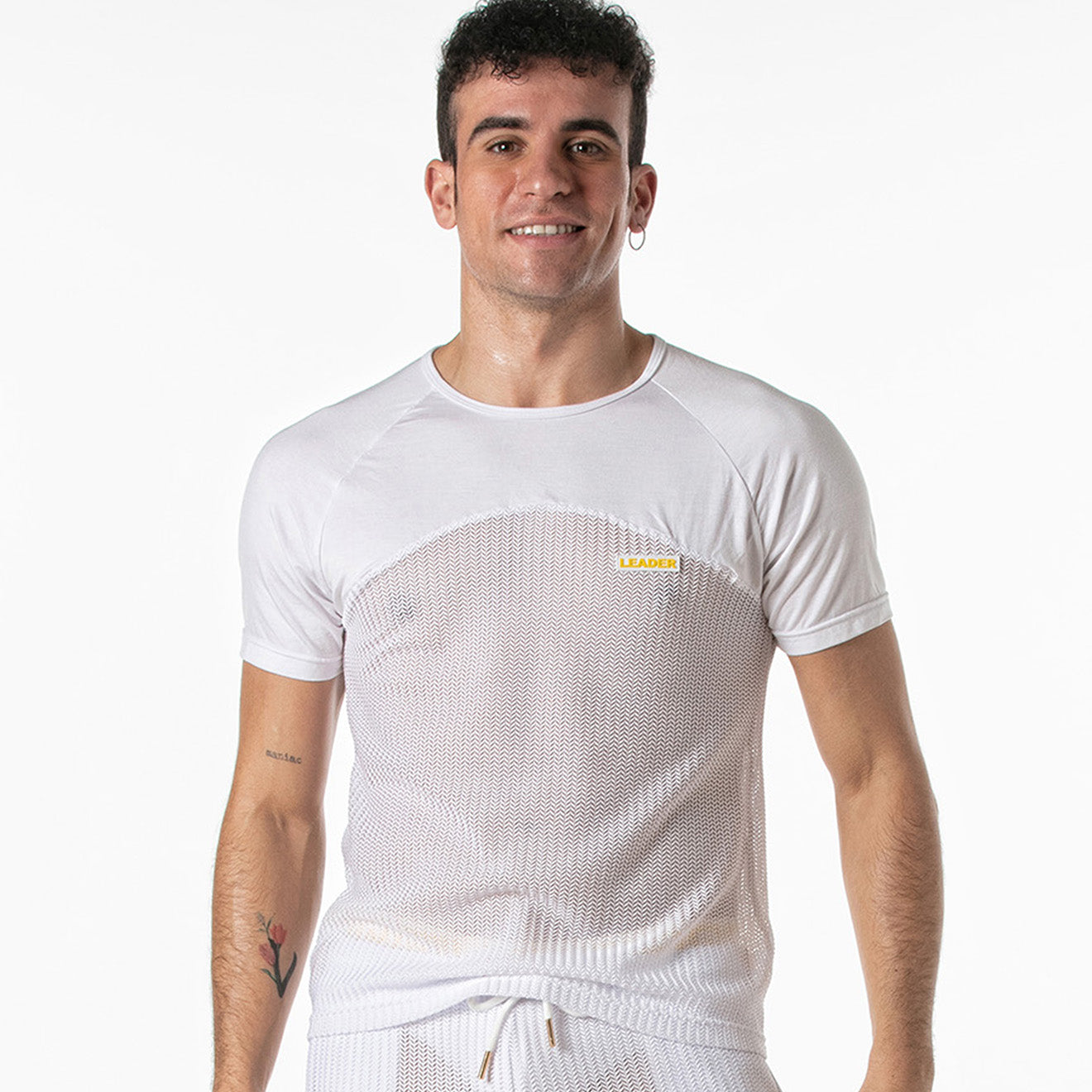 Invictus Mesh T Shirt White