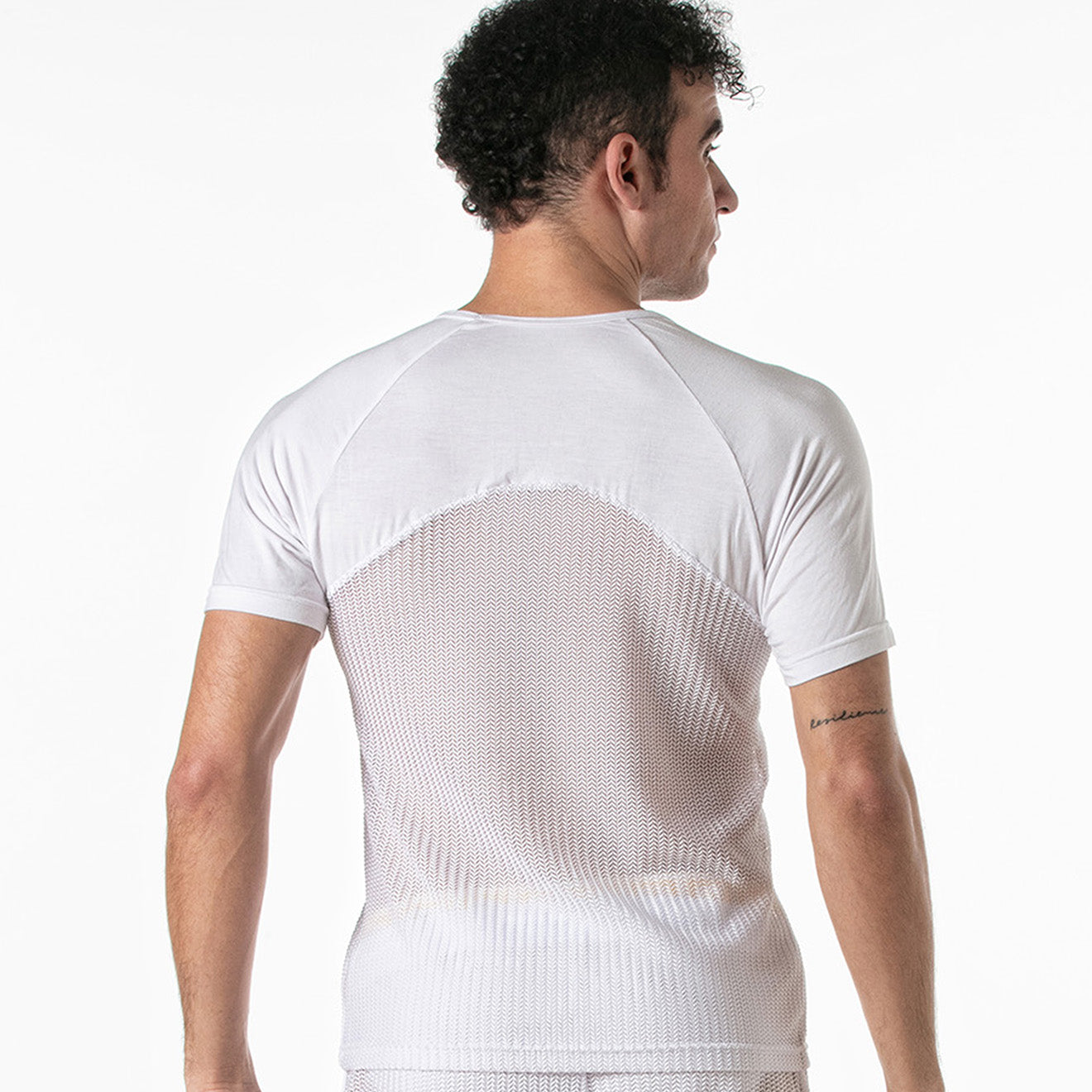 Invictus Mesh T Shirt White