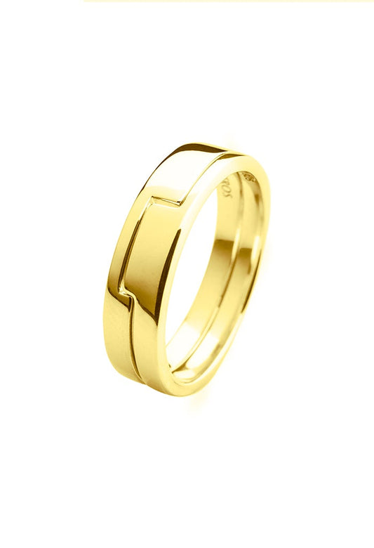 Two Ring - Gold
