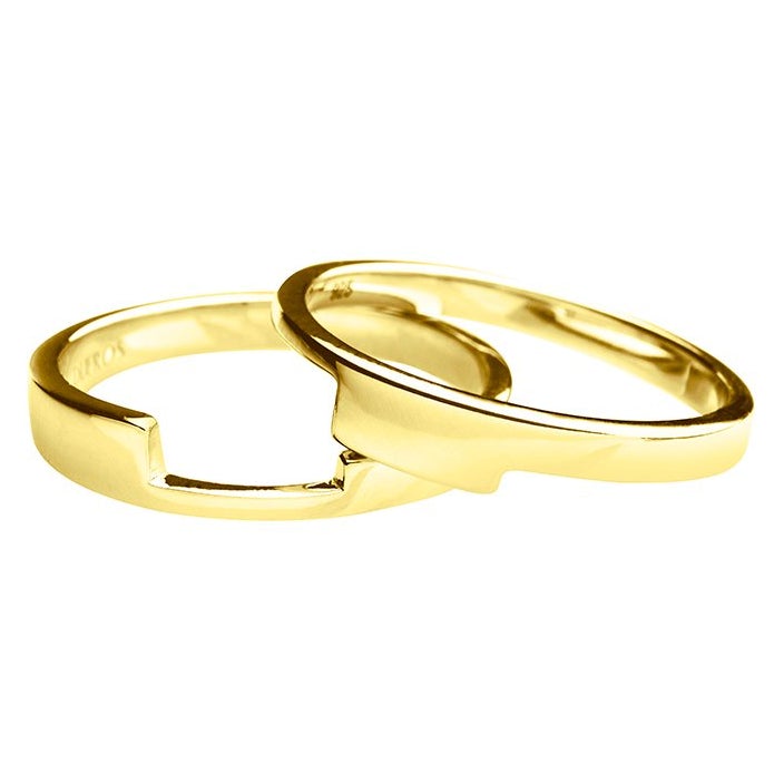 Two Ring - Gold