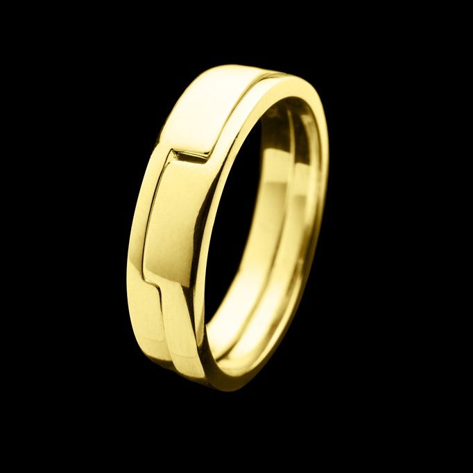 Two Ring - Gold