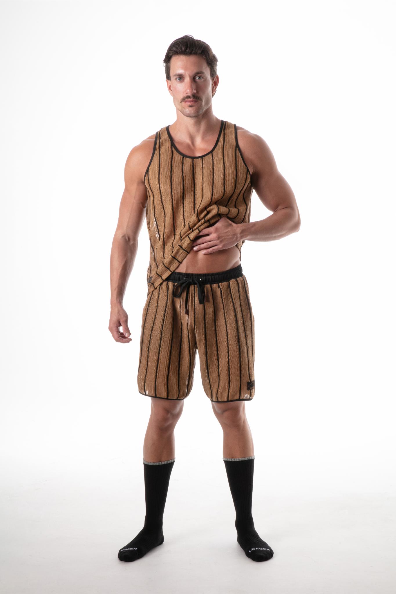 Wanderlust Knit Tank Top Camel