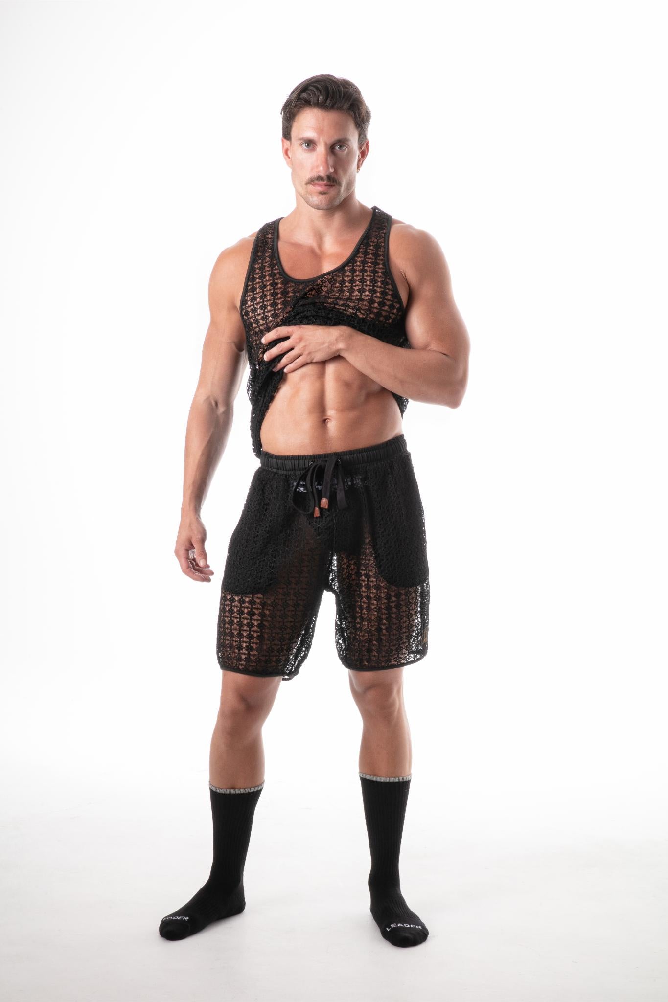 Cruise Knit Shorts Black