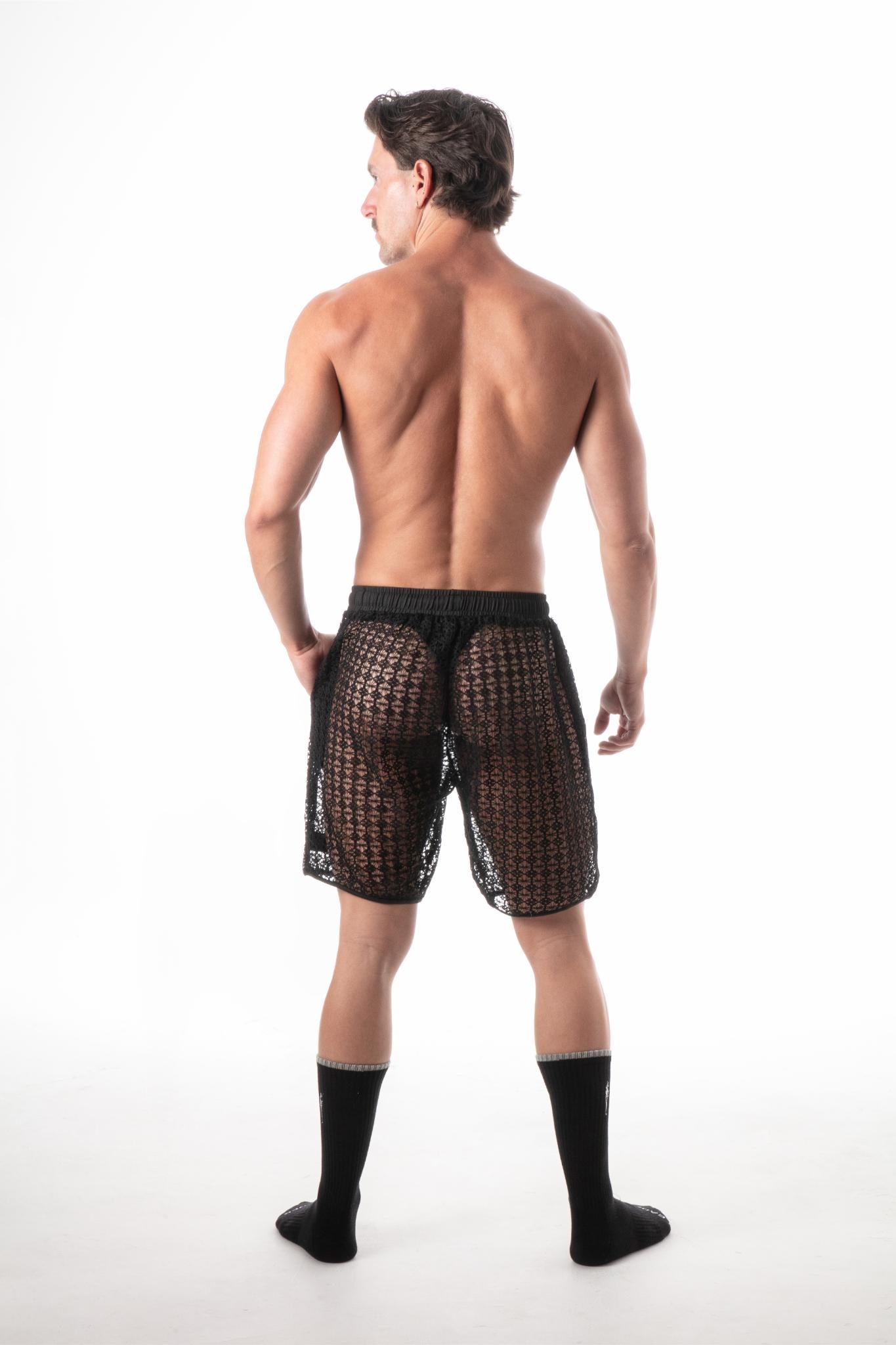 Cruise Knit Shorts Black