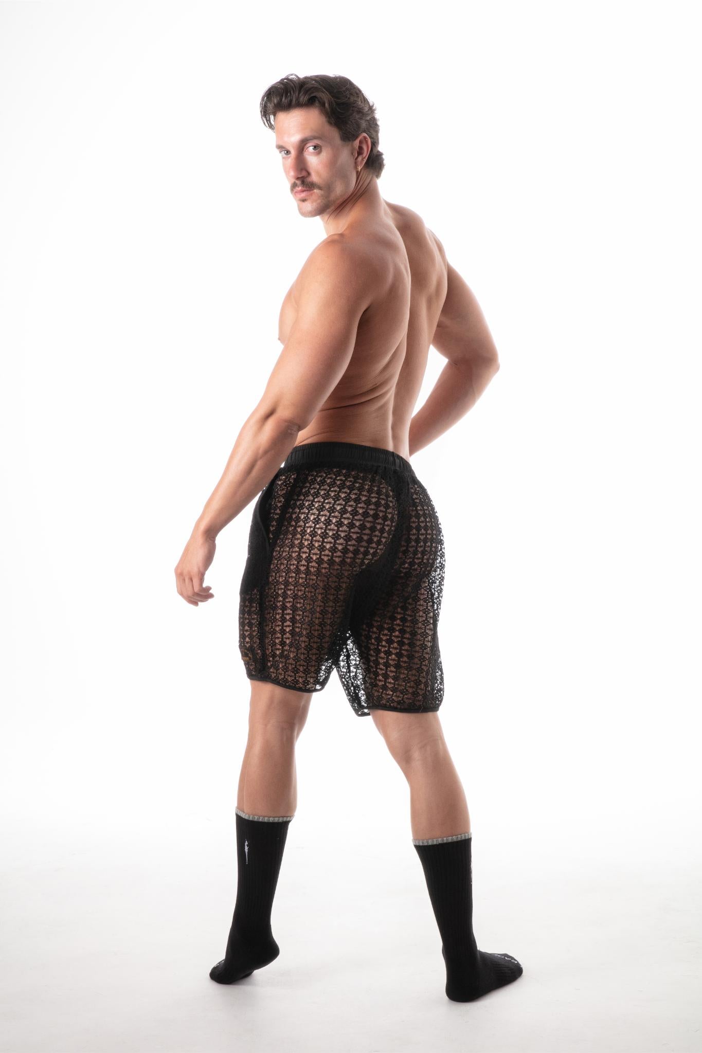 Cruise Knit Shorts Black