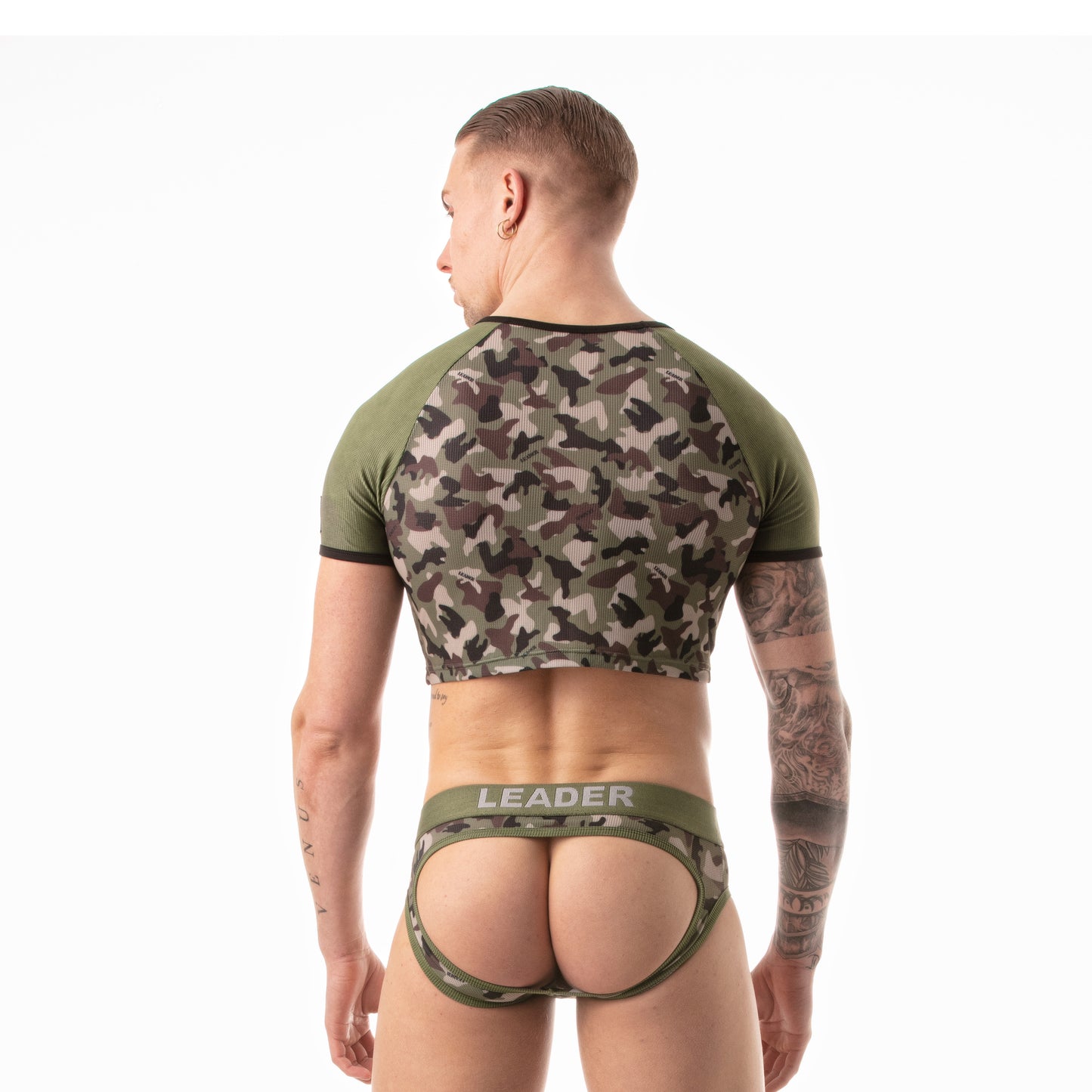 Camo Print Bottomless Briefs