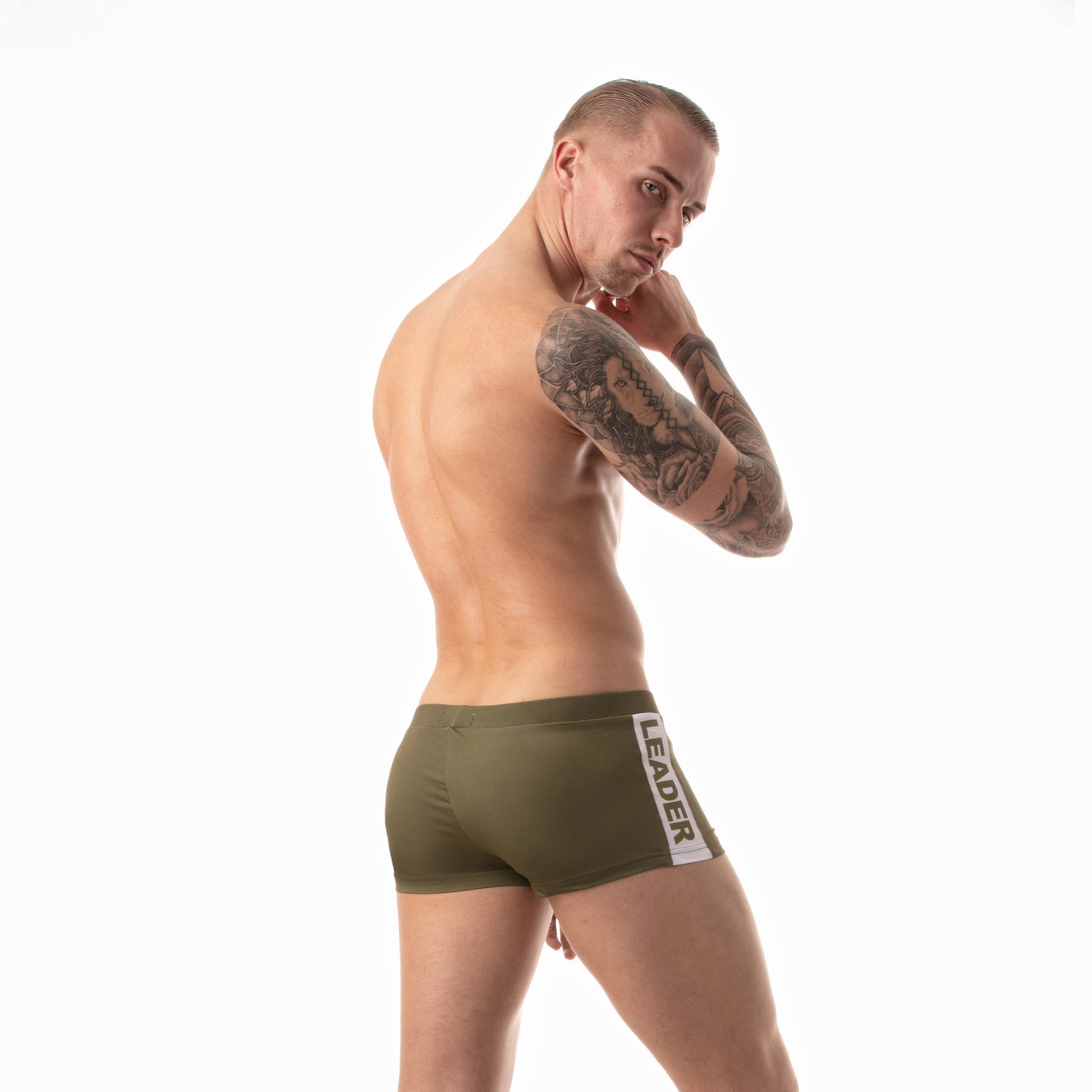 G.I. Swim Trunks Khaki