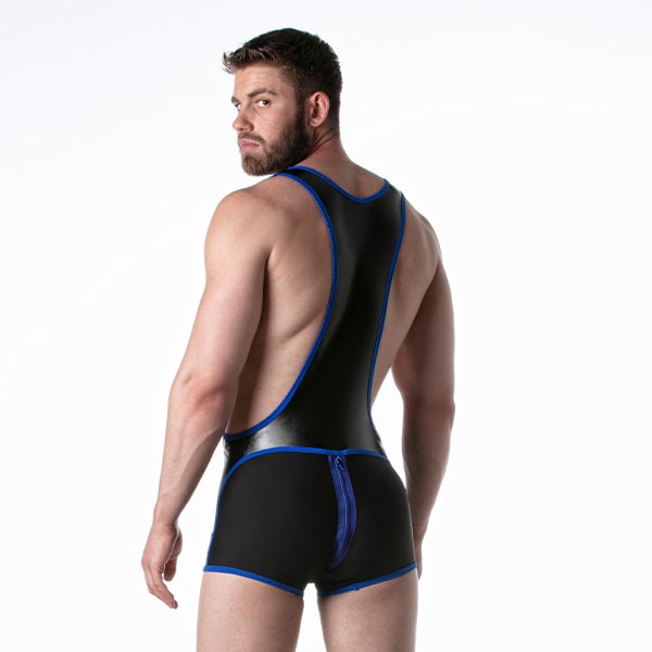 Brut Singlet Blue