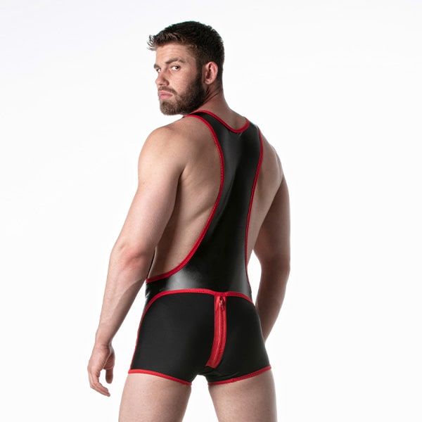 Brut Singlet Red