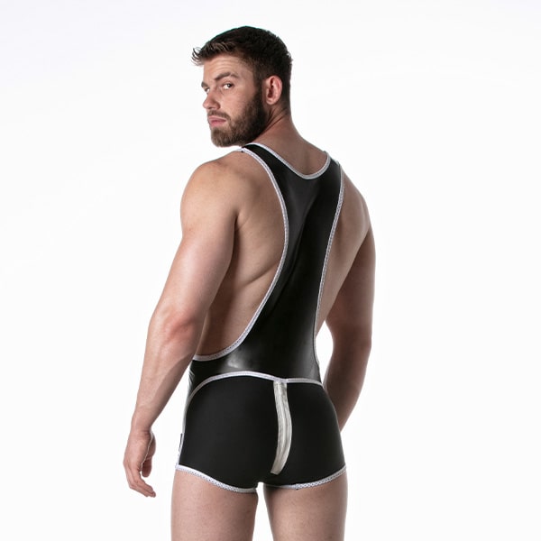 Brut Singlet White