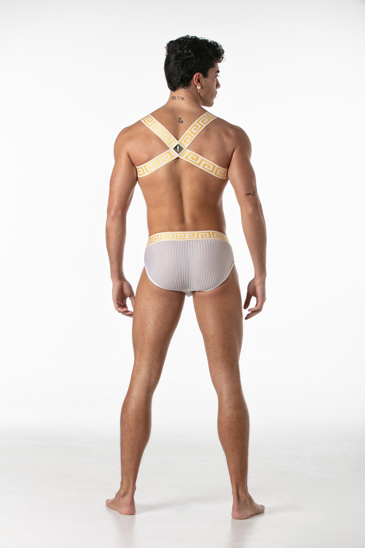 Invictus Harness White Gold