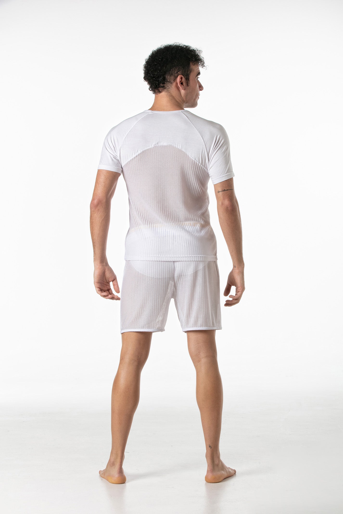 Invictus Mesh T Shirt White