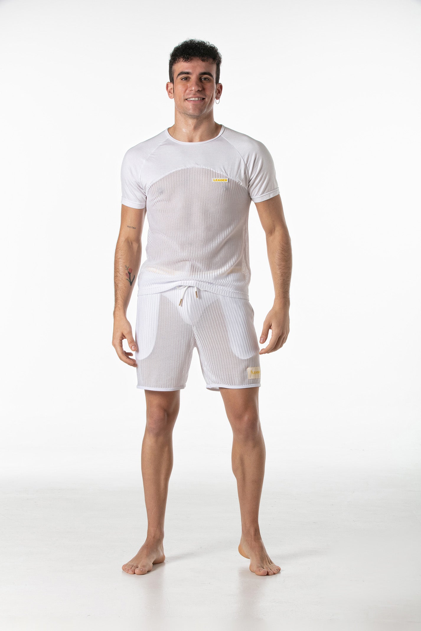 Invictus Mesh T Shirt White