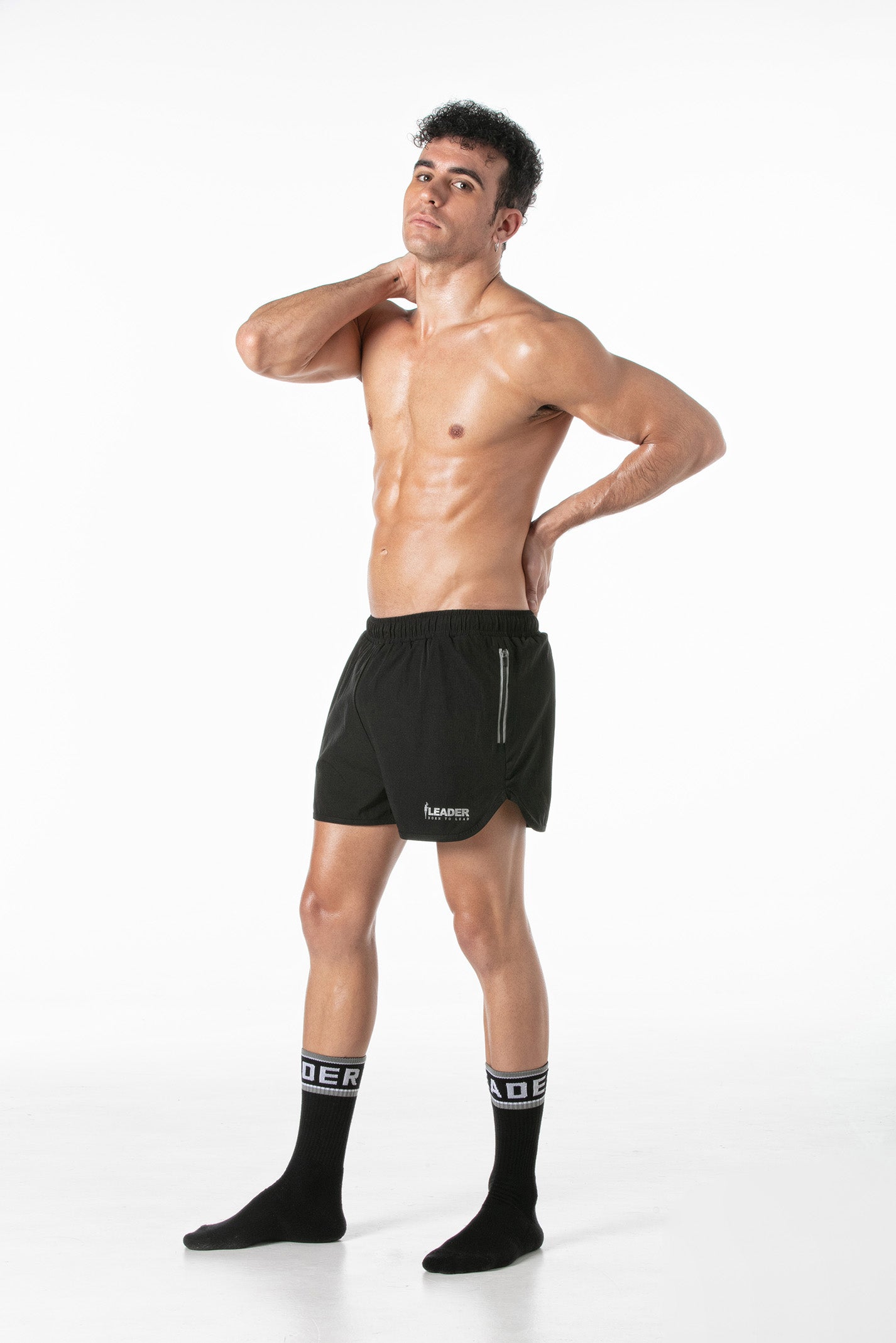 Sports Gym Shorts Black