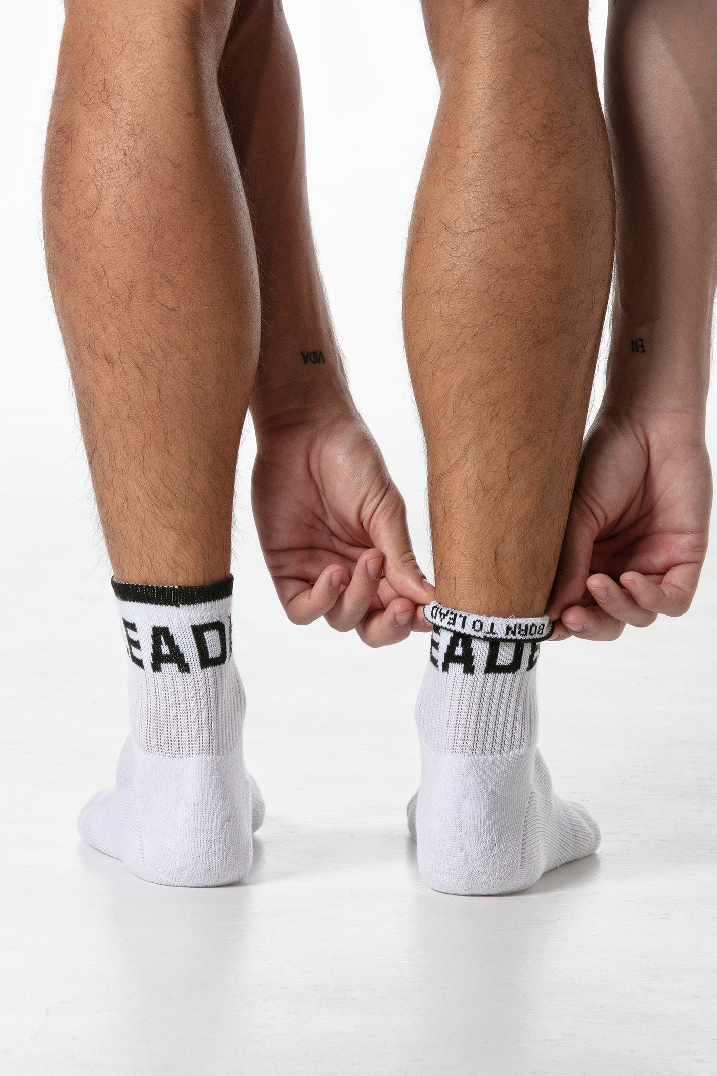 LEADER Ankle Socks White