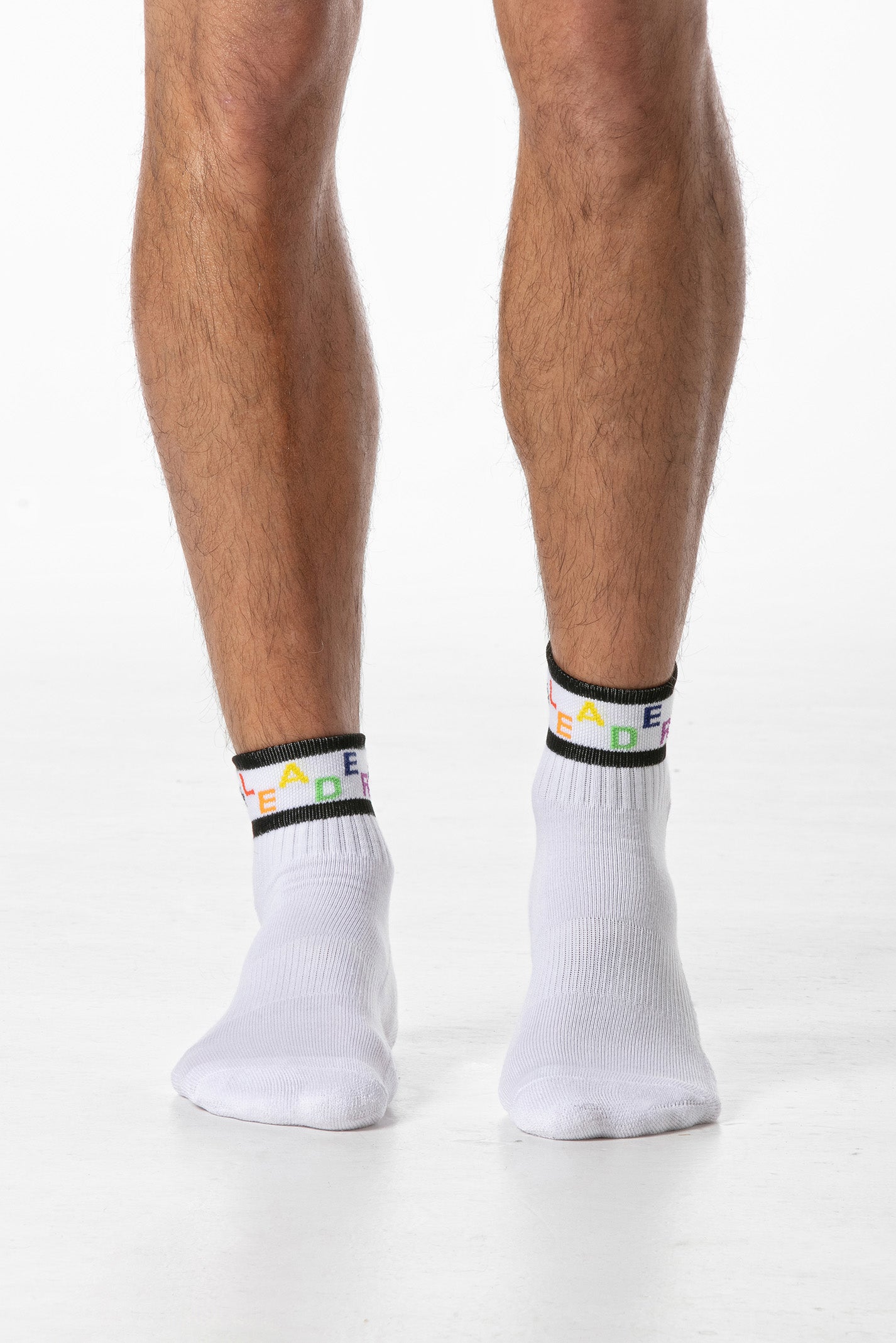 Pride Ankle Socks White