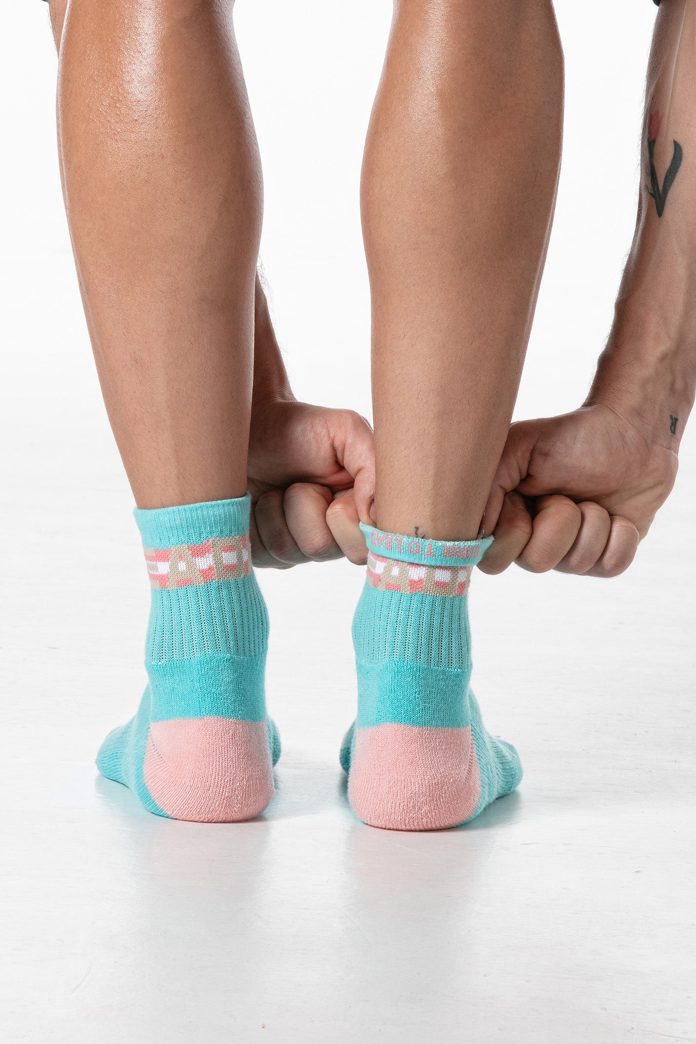 Trans Pride Ankle Socks Blue