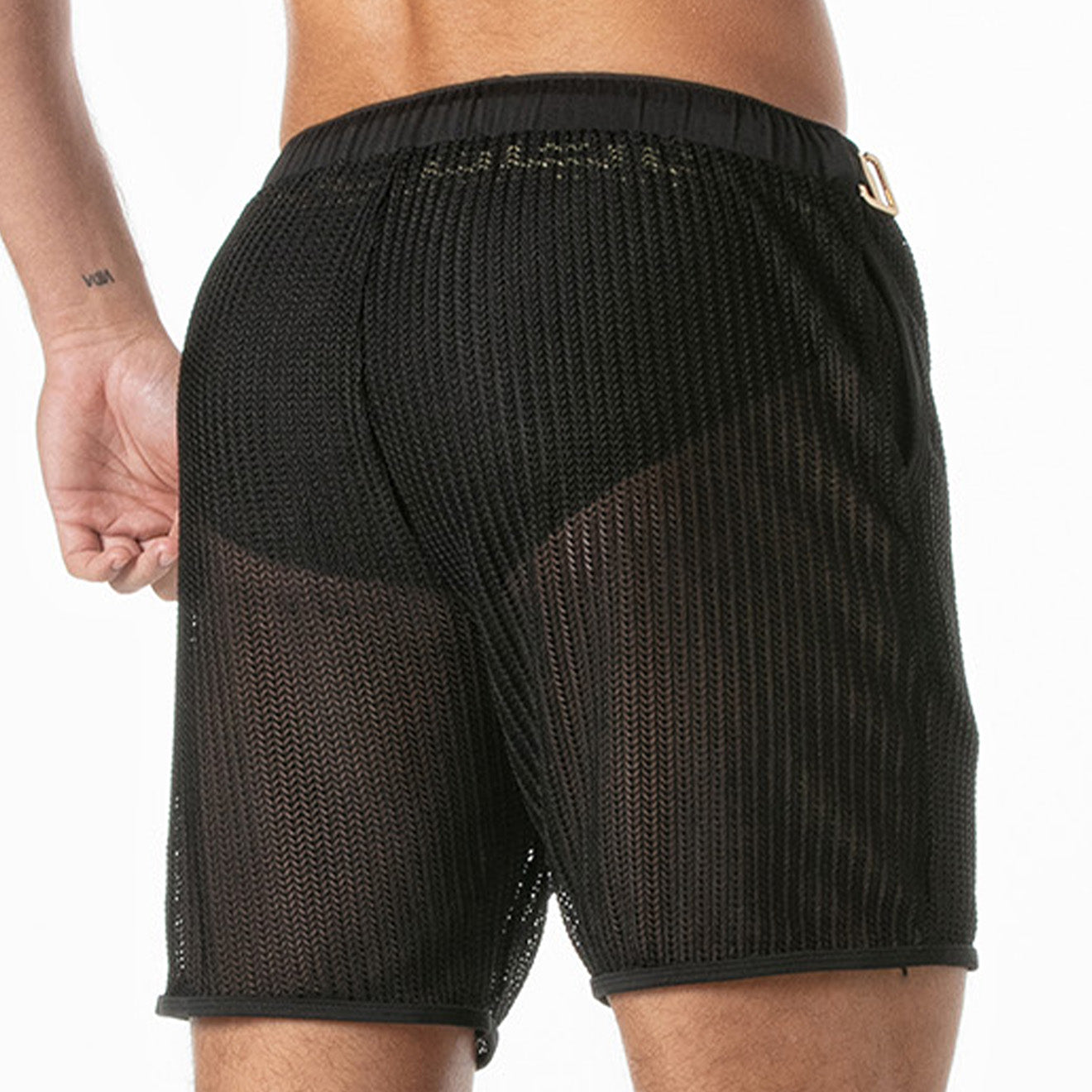 Invictus Mesh Shorts Black