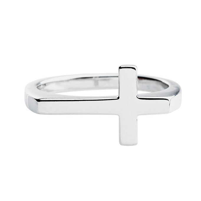 Cross Ring - Silver