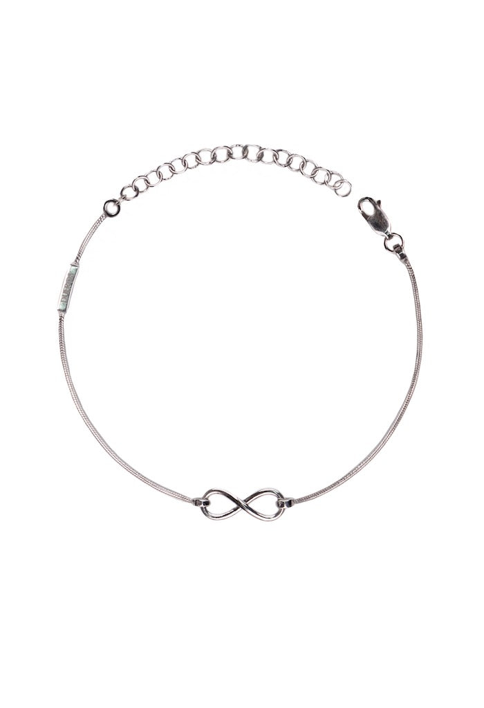 Infinity Bracelet - Silver