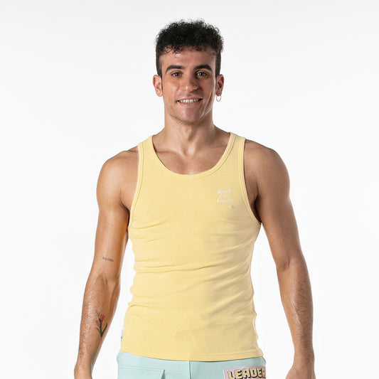 Candy Tank Top Yellow