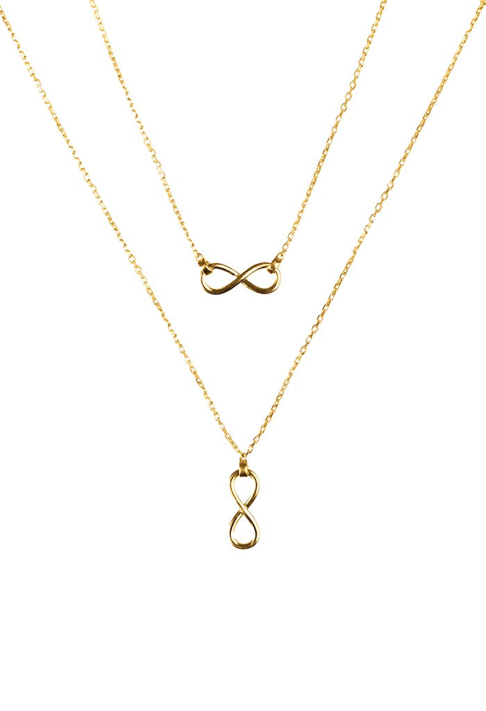 Infinity Necklace - Gold