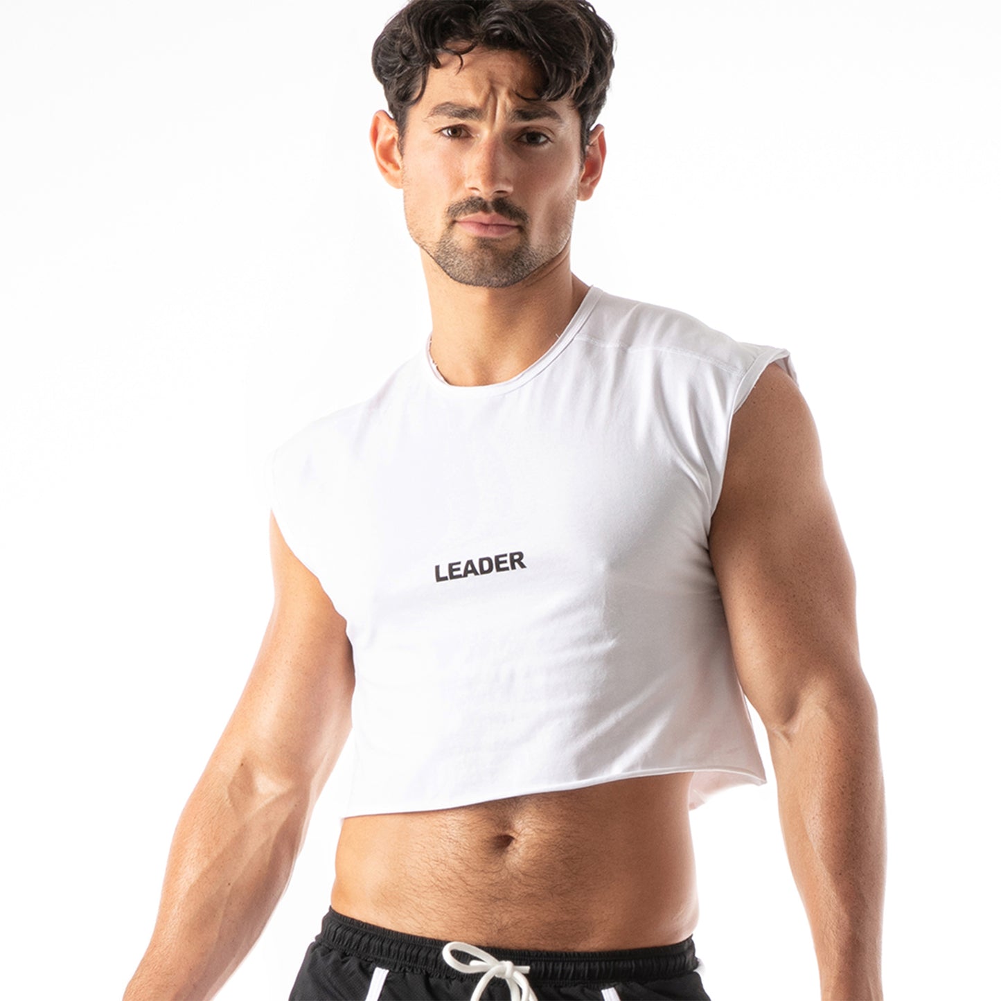 Hero Crop T Shirt White