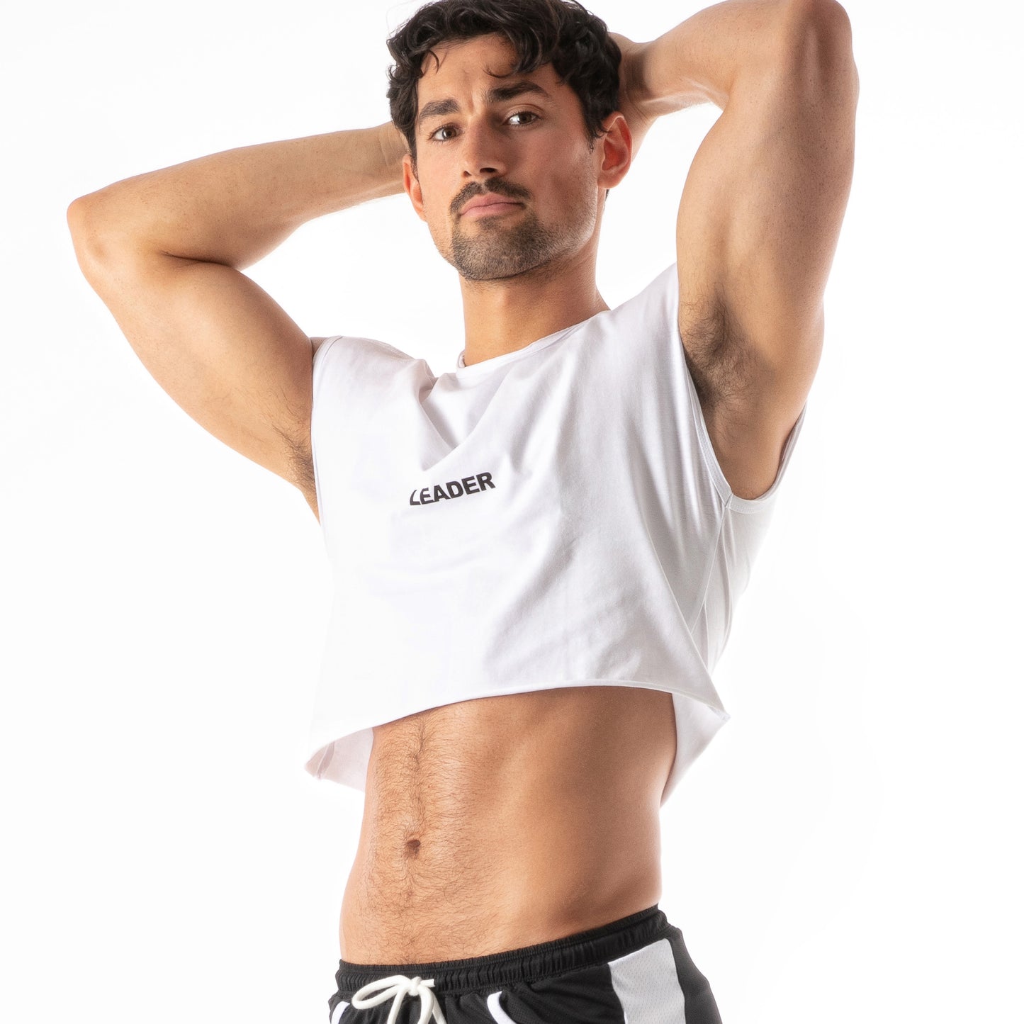 Hero Crop T Shirt White