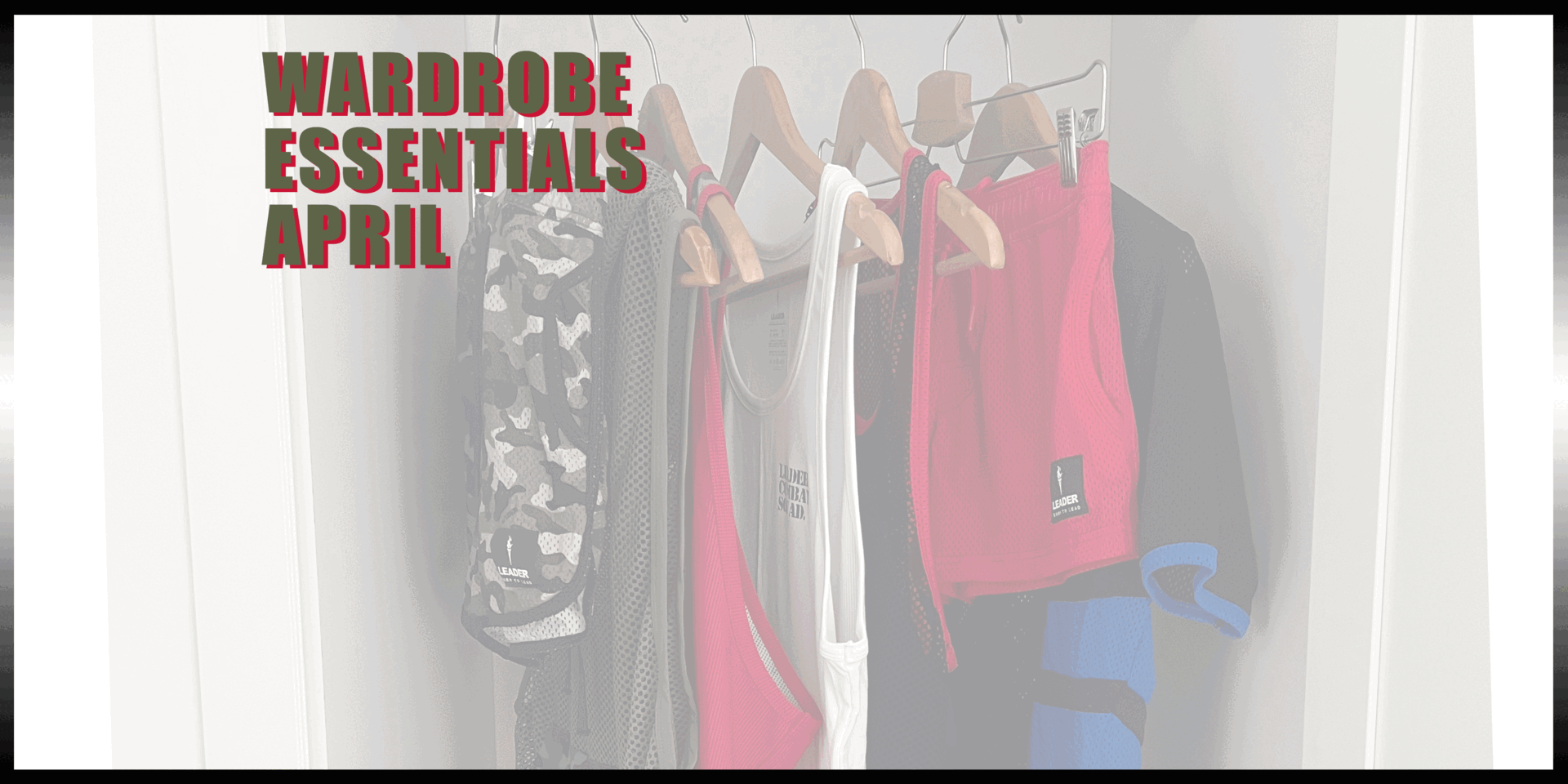 30% Off our Wardrobe Essentials Offer - Camo Print Racer Tank Top Red, G.I Booty Mesh Shorts Khaki & G.I Classic Red Thong