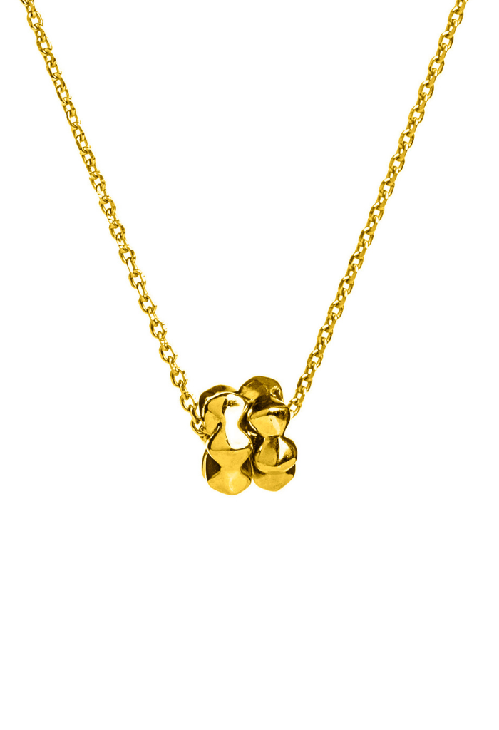 Circles of Life Necklace - Gold