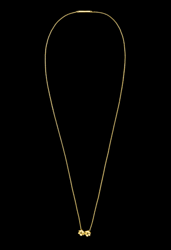 Circles of Life Necklace - Gold
