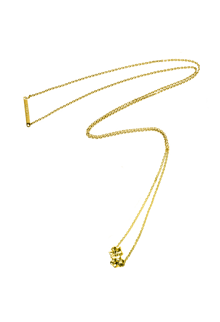 Circles of Life Necklace - Gold