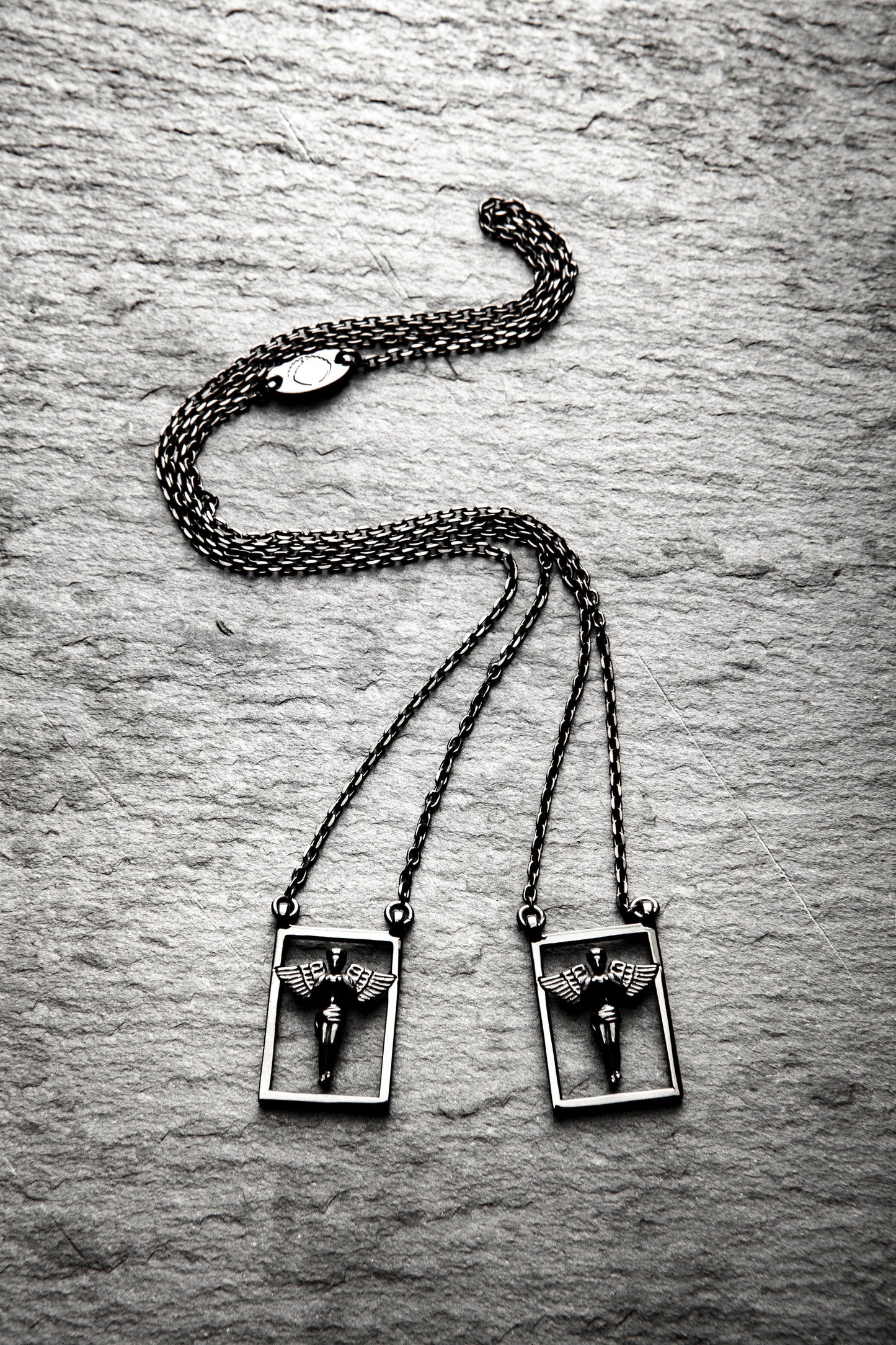 Black Angel Necklace - DUEROS