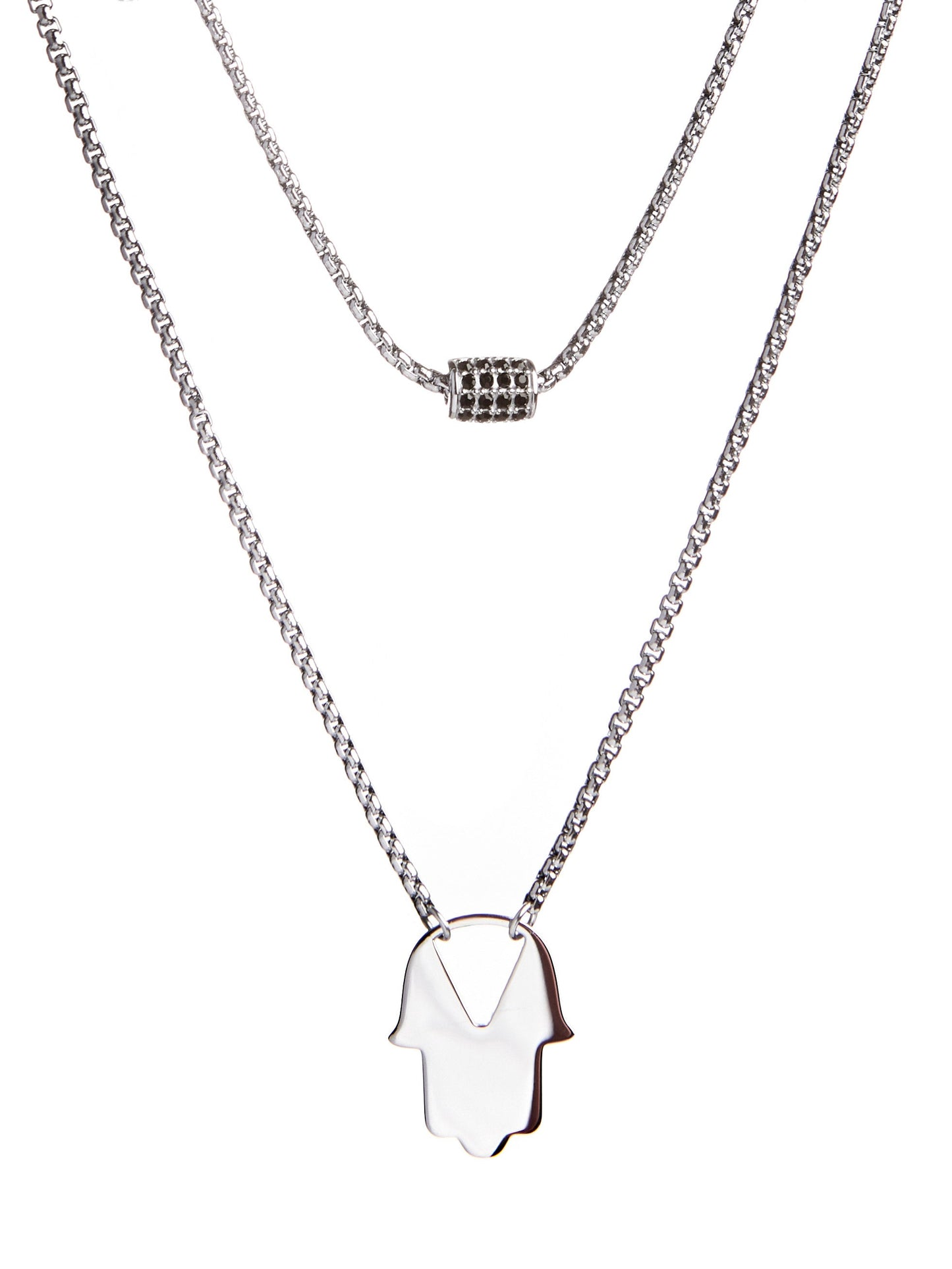 Hand Of Fatima 2.0 - Stainless Steel