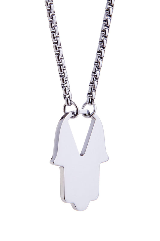 Hand Of Fatima 2.0 - Stainless Steel