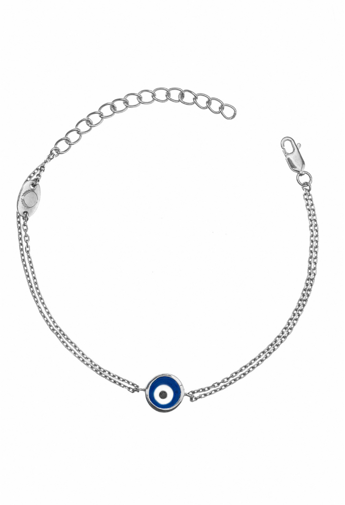 Evil Eye Bracelet - Silver