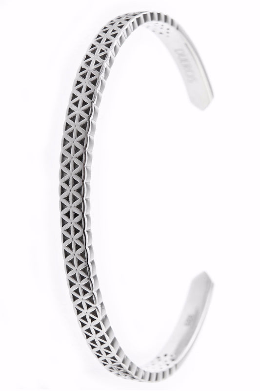Flower Of Life Bracelet - Silver