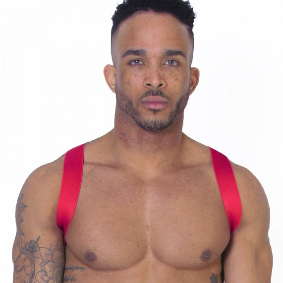 X Back Harness Red