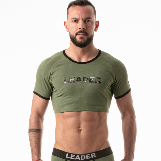 Luxury Crest Tank Top Green – LEADER Menswear