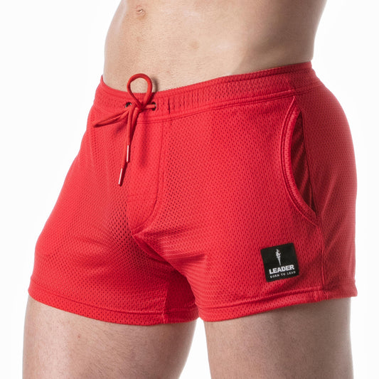 G.I. Booty Mesh Shorts Red