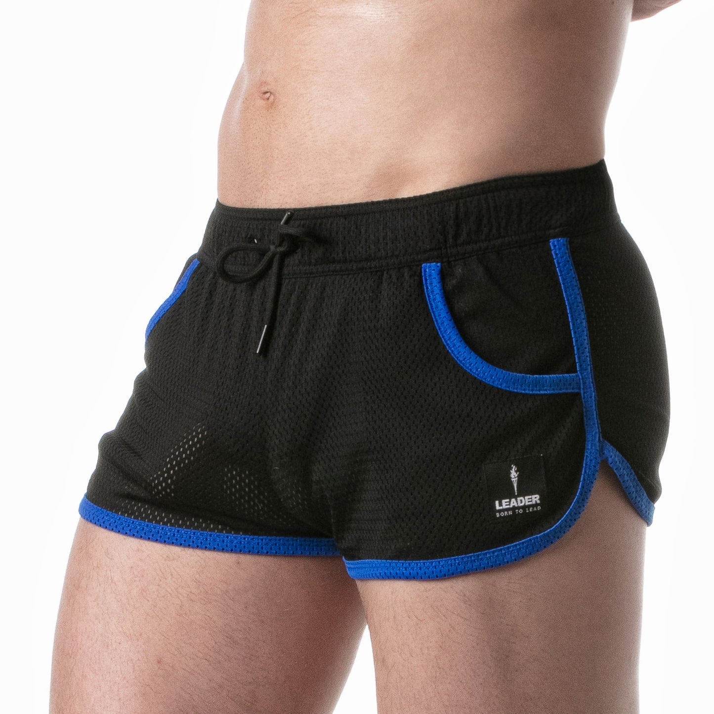Marathon Shorts w/ Blue Detail
