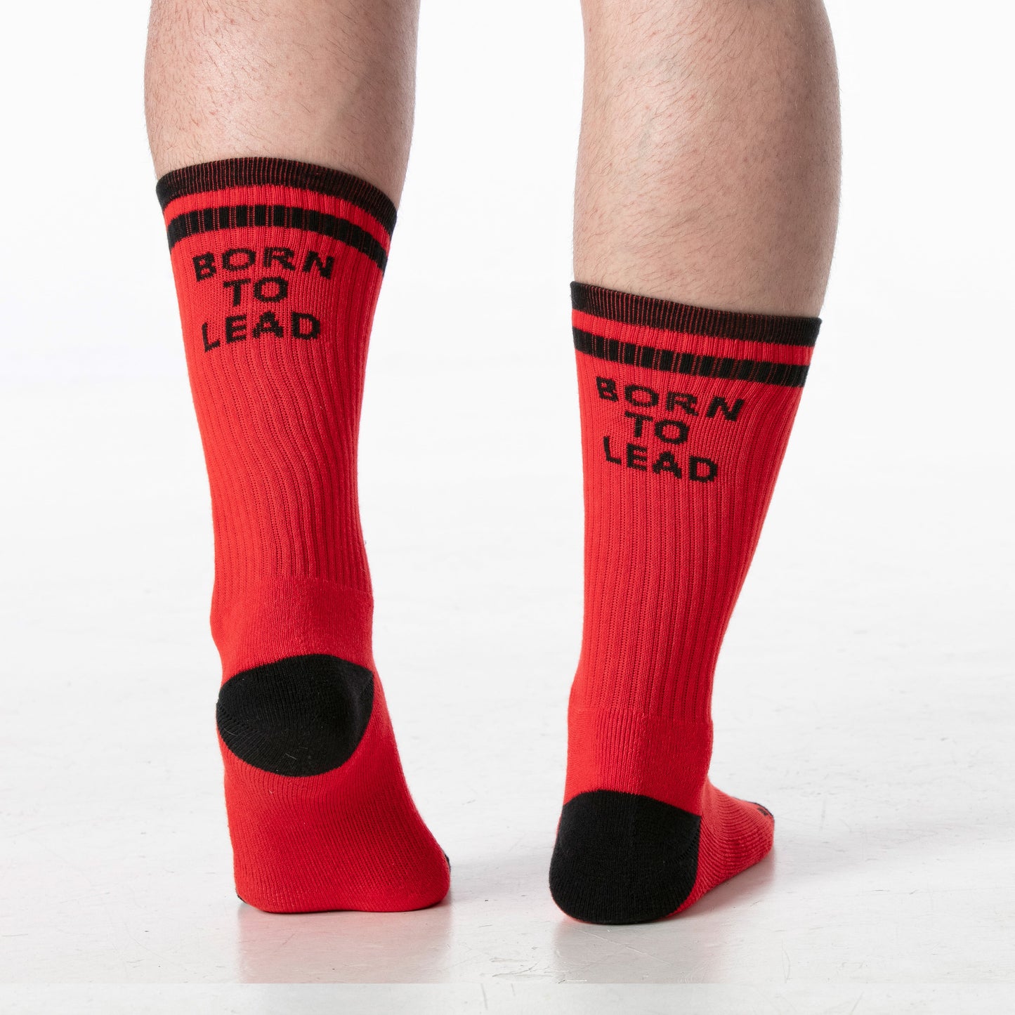 Born To Lead Socks Red