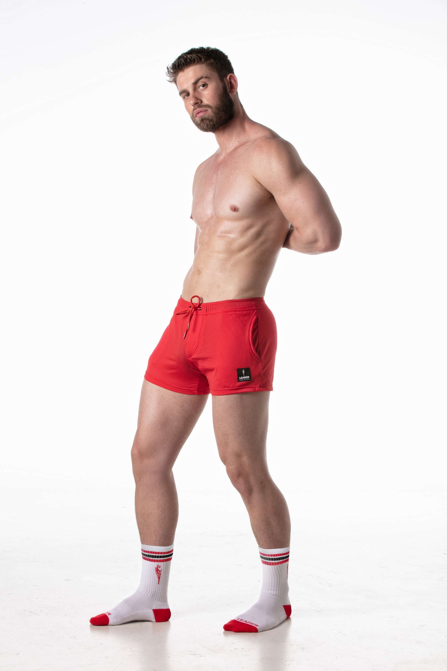 G.I. Booty Mesh Shorts Red
